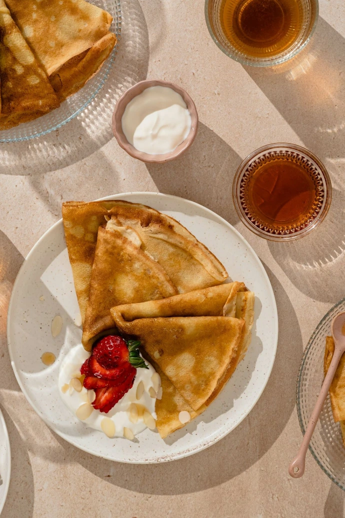 a plate of food
